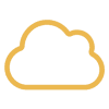 yellow cloud icon